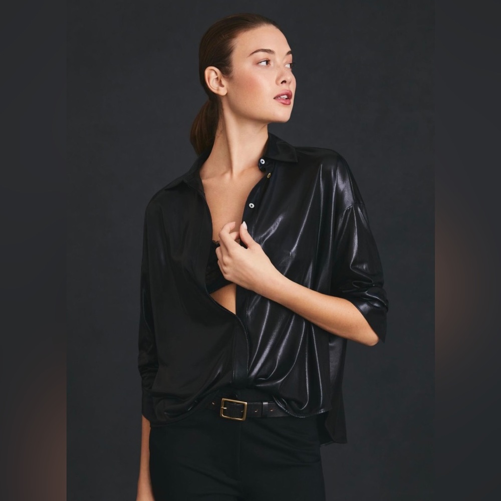 NWOT Anthropologie Shine Shirt